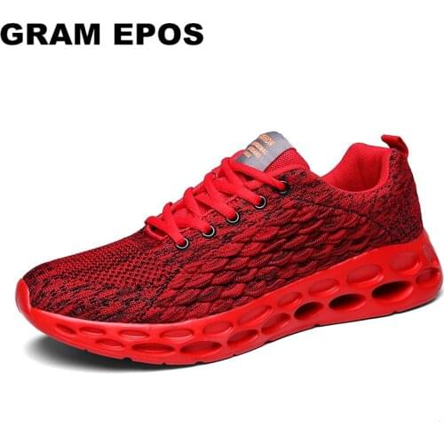 GRAM EPOS Men Vulcanize Shoes Sneakers Breathable Casual Men 2019 Male Air Mesh Lace up Wear-resistant Shoes tenis masculino