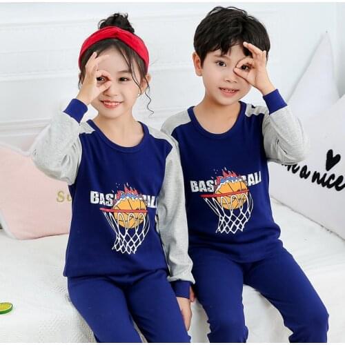 Baby Underwear Winter Cartoon Pajamas Set For Boys Girls Clothes Pyjamas Kids Girl Clothing Suit Pijama Infantil Teens Homewear