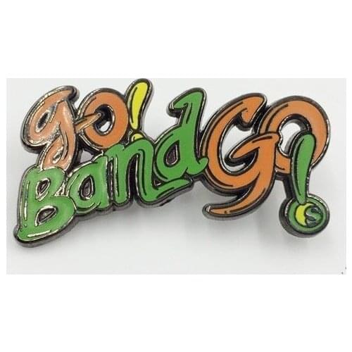 Custom number and letter lapel pins