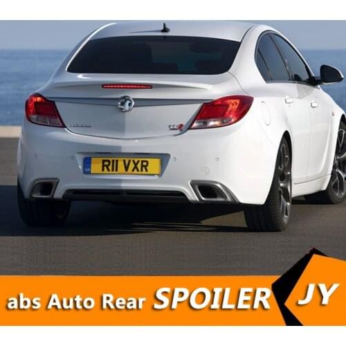 For OPEL INSIGNIA Spoiler 2008-2013 INSIGNIA spoiler High Quality ABS Material Car Rear Wing Primer Color Rear Spoiler