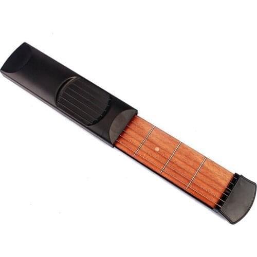 Hot-4 Fret guitar Practice Strings Portable Pocket Guitar Tool Gadget C8L5