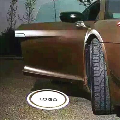 2 pcs For Great Wall 5W Car Door Welcome Light LED Laser Logo For Lifan 3D Ghost Shadow Warning lights Auto threshold
