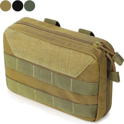 Tactical Molle Pouch Accessory Bag Utility Water-Resistant EDC Pouch Multi-Purpose Military EDC Tool Pack for Vest Backpack