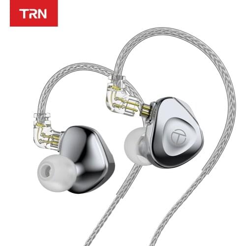 TRN New Driver Unit In Ear Earphone Balanced Amarture HIFI DJ Monitor Earphone Earbuds With QDC Cable TRN VX V90S T300 TA1