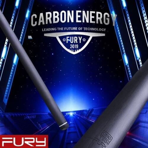 Fury Carbon Fibre Shaft 12.5mm Tip Radial Joint Billiards Tecnologia Stick Pool Cue Carbon Energy Shaft Professional Equipment
