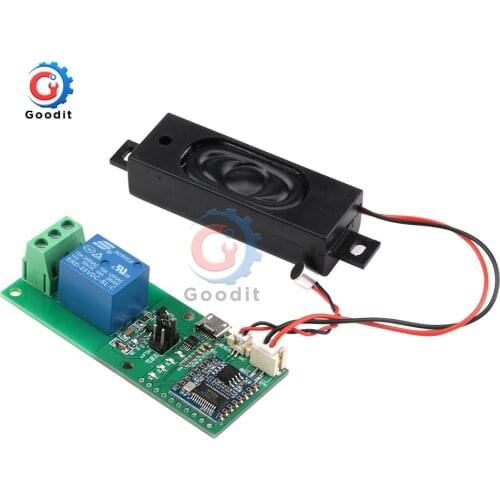 HLK-V20 Intelligent Voice Recognition Chip Control Module Awareness Module Custom Word Voice Control Switch Module Switch