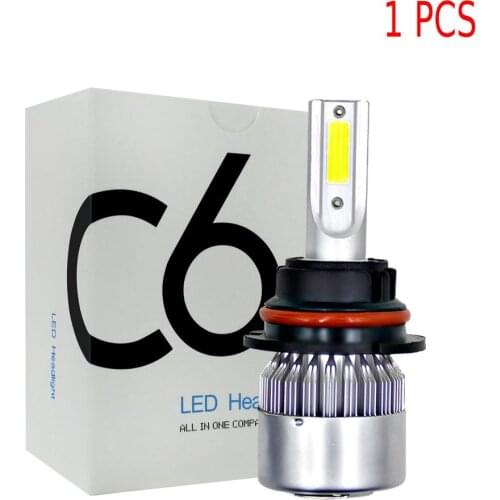 1pcs High Power LED Car Headlights Auto Waterproof Headlamp Bulbs H1 H3 H7 H8 H9 H11 880 881 9005 9006 6000K Led Fog Light