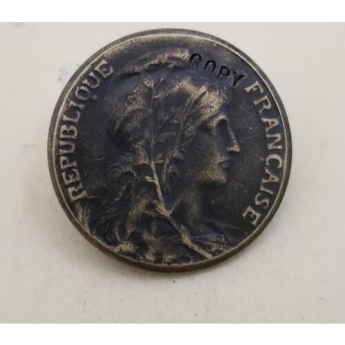 1921 France 5 Centimes copy coins commemorative coins-replica coins