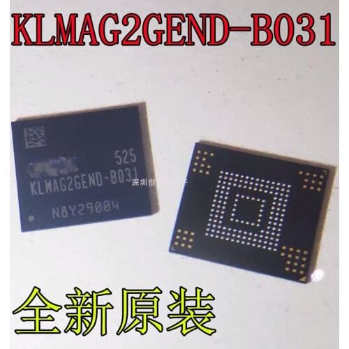 2PCS~10PCS/LOT KLMAG2GEND-B031 BGA 16GB EMMC New original