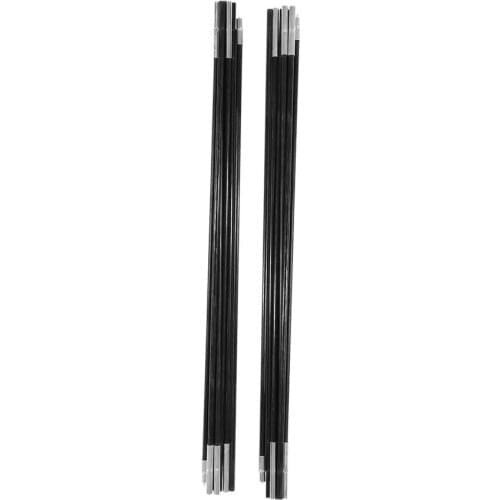 2Pcs/Set Tent Rod 4M Fiberglass Camping Tent Pole 7mm Tent Supporting Rod Pole Outdoor Camping Canopy Awning Frames Accessory