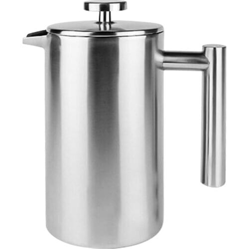 350ml 500ml 1000ml Metal French Press Coffee Plunger Glass Tea Coffee Maker