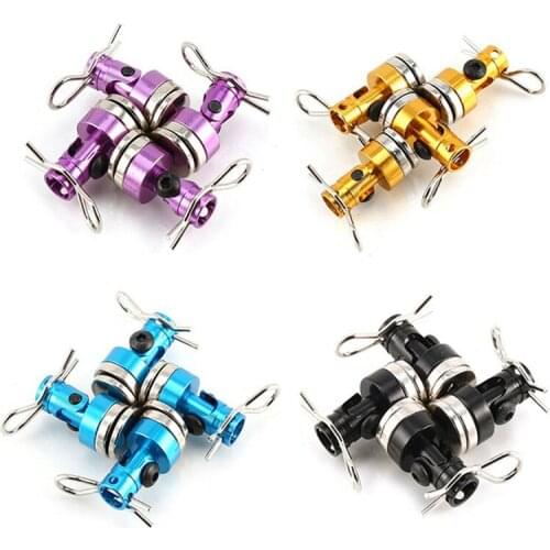 4PCS Metal Magnetic Stealth Invisible Body Post Mount with R Clips Pin for 1:10 RC Car Axial SCX10 HSP Tamiya Redcat
