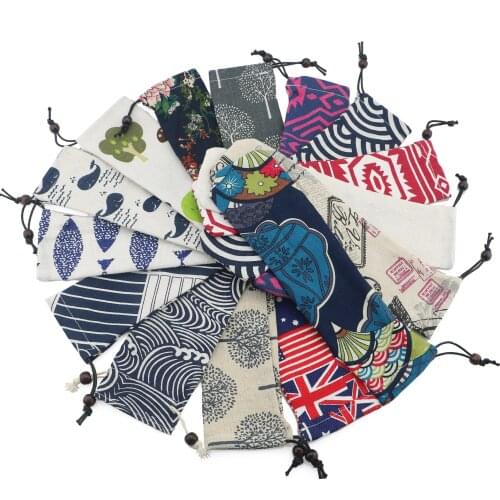 50 Pcs/Lot Portable Stainless Steel Storage Straw Bag Reusable Straw Pouch Picnic Camping Chopsticks Spoon Tableware Bag