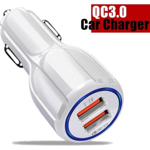 Car Charger Fast Car Charging Micro USB Type-C Cable For iPhone OPPO Find X2 Pro Reno 3 Realme X50 Pro Xiaomi Redmi Note 8 Honor