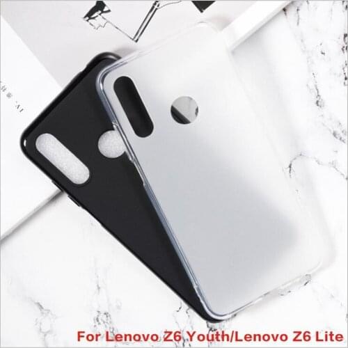 For Lenovo Z6 Youth Case Luxury Pudding Frosted Soft Silicone TPU Case For Lenovo Z6 Lite Cover Phone Shell Coque Fundas