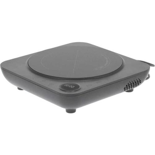 Electric Cooker Induction Cooker Concise Control Design with Black Panel for Iron Frying Pan Iron Steam Pot Iron Kettle for Iron