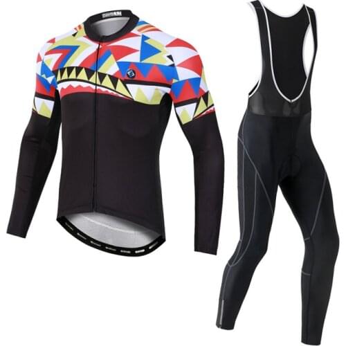 YOCENE Hot Selling Fashion Printing E-Bike Wear High Elasticity Jersey OEM Bicycle Sets For Men Clothing