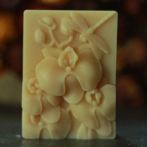 New Product!!1pcs Morning Glory (zx386) Food Grade Silicone Handmade Soap Mold Crafts DIY Mould