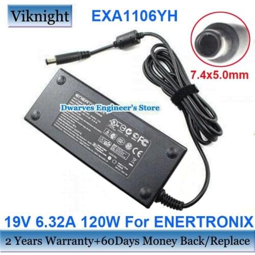 Genuine 19V 6.32A 120W EXA1106YH AC Adapter Charger For Enertronix For Asus All In One Computer Power Supply 7.4x5.0mm