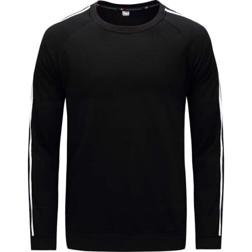 Autumn Mens T Shirts Gray Green Black Brand Clothing For Mans Long Sleeve T-Shirts Plus Size Tops Tees