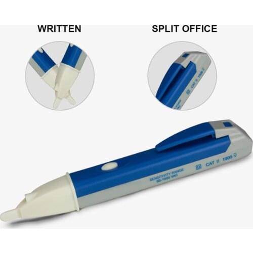 Portable Size Non-Contact Digital Test Pencil Multifunction Tester Electrical Voltage Detector Test Pen for Electrician