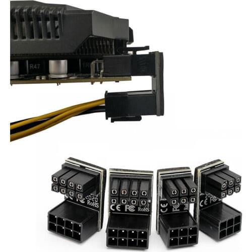 Computer Graphics Card GTX/RTX Connection Power Steering Connector 6PIN/8PIN VGA Power Interface Turning Steering Plug-in
