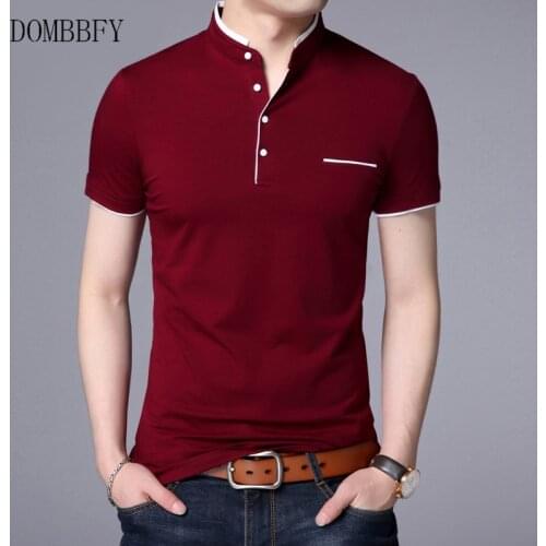 Summer Short Sleeve Polo Shirt Men Turn-over Collar Fashion Casual Slim Breathable Solid Color Business Mens Polo Shirt 5XL