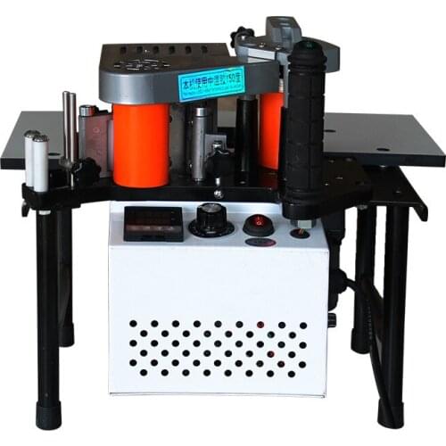 Edge Banding Machine Manual Woodworking Portable 220V Small Household Furniture Bending Line Equipment Decoration 1200W YZ