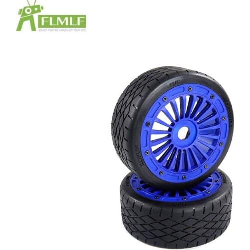 High-strength Nylon Wheel Tyre Assembly Set Fit for 1/5 HPI ROFUN ROVAN F5 MCD XS5 RR5 Toys PARTS