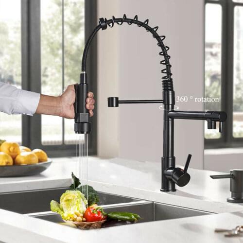 YONG&J HOME Pull-out Kitchen Faucets