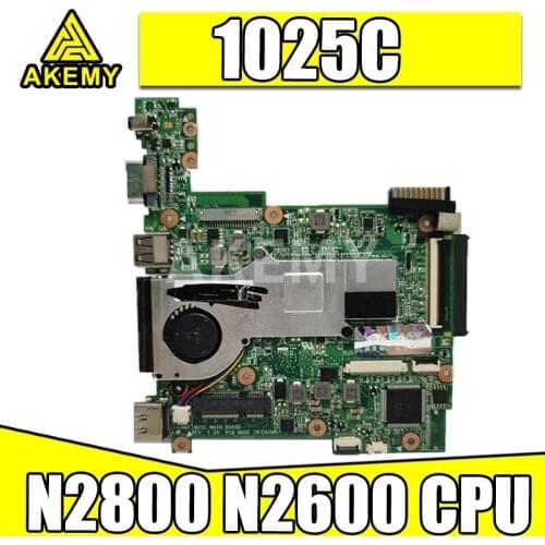 1025C Mainboard REV 1.2G For ASUS 1025C Without LAN Laptop motherboard 100% Tested Working Free Shipping