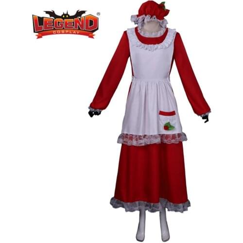 2020 Christmas Women Dress Adult Girls Velvet Christmas Fancy Suit Custom Made H001