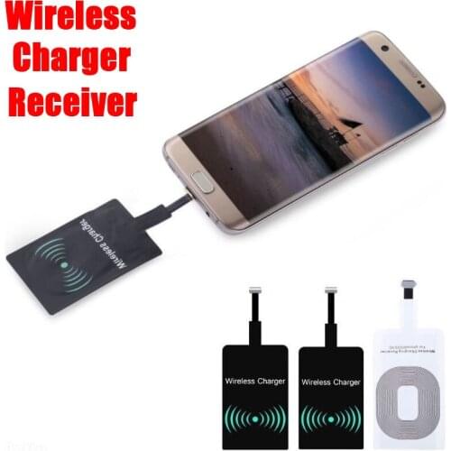QI 5W Wireless Charger Receiver Micro USB C Type-C Wireless Charging Receiver Module DIY Wirelss Charge Pad for Android Phones