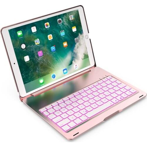 LED Backlit Bluetooth Russian/Spanish/French Keyboard Cover for IPad Air 3 Pro 10.5 Inch Case Aluminum Laptop Style Smart Funda