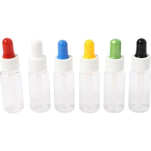 Montessori Materials Colorful Dropper Plastic Packing Bottle Sensorial Materials Preschool Early Educational Toys