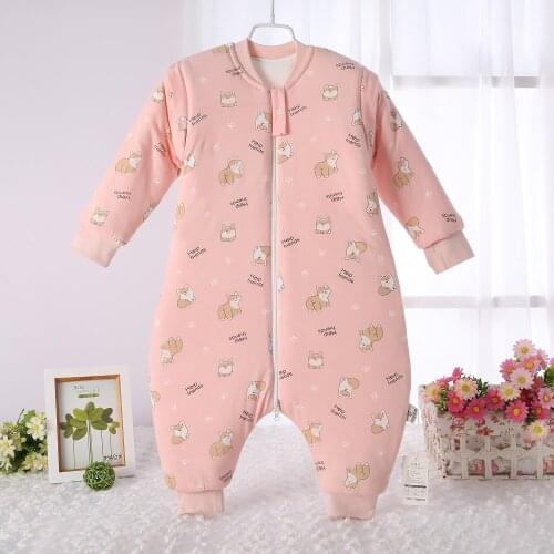 Cotton Gauze Baby Sleeping Bag Spring Autumn Childrens Sleep Sack Four Seasons Universal Saco De Dormir Baby Products BK50SD