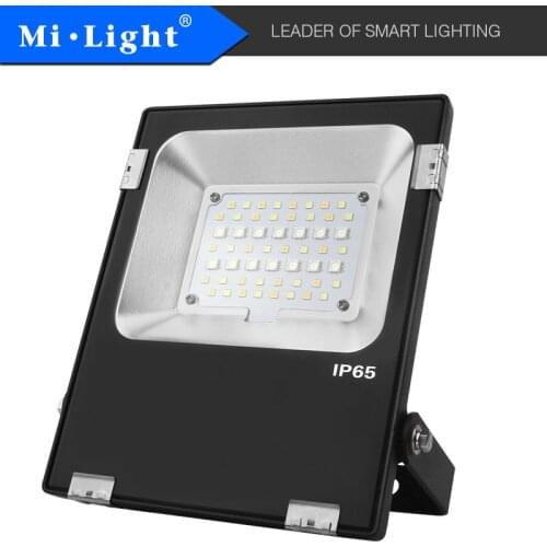 FUTT03 30W RGB+CCT LED Floodlight AC110V-220V MiLight IP65 Waterproof Outdoor Lighting