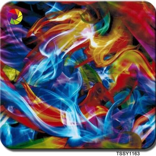 Free shipping 0.5m*2m/10m colorful TSSY1163 hydrographic dipping film water transfer printing film