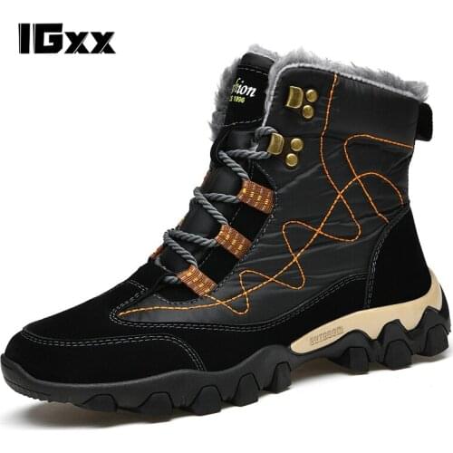 Мужские зимние ботинки IGxx China At AliExpress