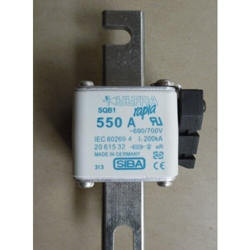Fuses: SQB1 550A 690V 2061532 aR / SQB1 160A 690V/700V 2061532 / SQB1 700A 690V/700V 2061032 aR