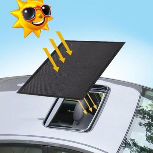 Car Sunroof Sun Screen Window Shade Cover Shield Sunshade Magnetic UV Protector шторки для автомобиля parasol coche parabrisas