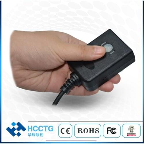 USB 2D Laser Barcode Scanner Module Mini Portable Handheld Laser Embedded barcode reader PDF417 QR Code Scanner HS-4100