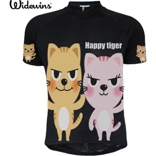 Cycling jersey 2018 animal happy tiger style bicycle ropa ciclismo hombre bike happy tiger cycling clothing maillot 5082