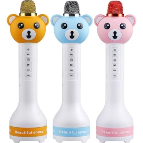 Y1AE Party Gifts for Kids,Wireless Microphone Toys for Boys Girls Portable Machine for Baby Birthday Party