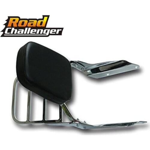 Rear Luggage Rack Support Sissy Bar Motorcycle Sissy Bar Backrest Pad for Honda Magna 250/750 VF250 VF750