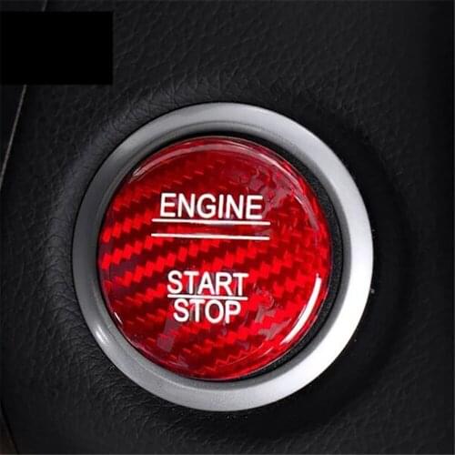 Car Ignition Protective Start Stop Switch Button Cover Anti-scratch Decoration Cap Dust-proof for Mercedes-Benz C C200 180l