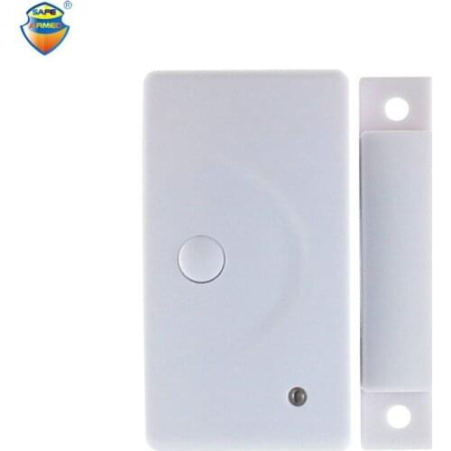 10 PCS) Wireless Window/Door Sensor Magnetic Contact,433MHZ PT2262 or EV1527 Magnet Senser Door Contact Anti-theft Alarm System