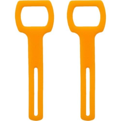 2 Pieces Scuba Diving Silicone Rubber Regulator Octopus Holder Straps