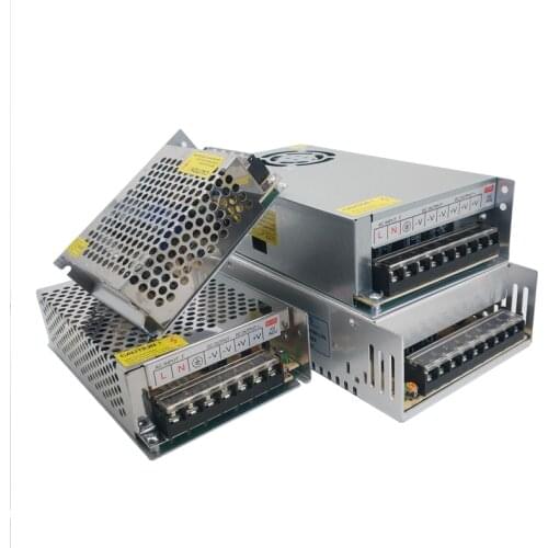 AC DC 3V 9V 15V 18V Power Supply 3A 5A 10A Transformers 220V To 3 9 15 18 V Volt AC/DC Power Supply 220V To 12V SMPS Mean Well