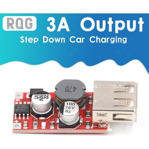 9V/12V/24V to 5V DC-DC Step Down Car Charging Car Charger 3A Output USB Module Diy Electronic Diy Kit Pcb Board